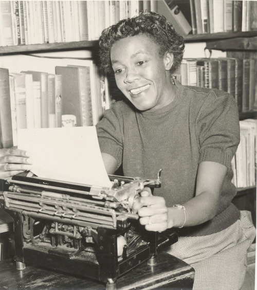 chicagohistorymuseum:An undated photograph of author Gwendolyn...