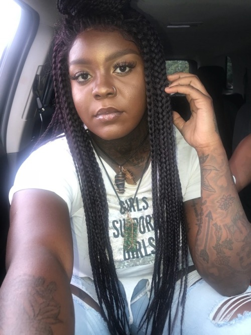 insecure-beautyy:Thought I was too bald for braids? Well you...