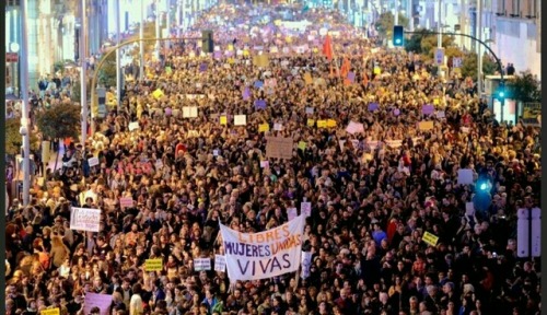 Si paramos nosotras, se para el mundo ✊[Manifestación 8M;...