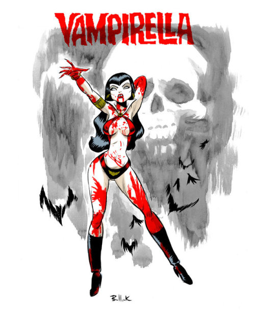 johnny-dynamo:Vampirella - Blood Drunk by Dave Bullock