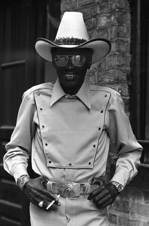 thegoldenyearz:Clarence ‘Gatemouth” Brown by Kirk West, 1970sI...