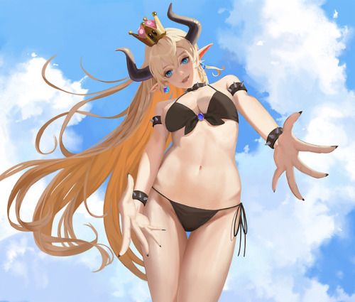 bowsette-gives-me-life:Source is PixivFound on r/bowsette