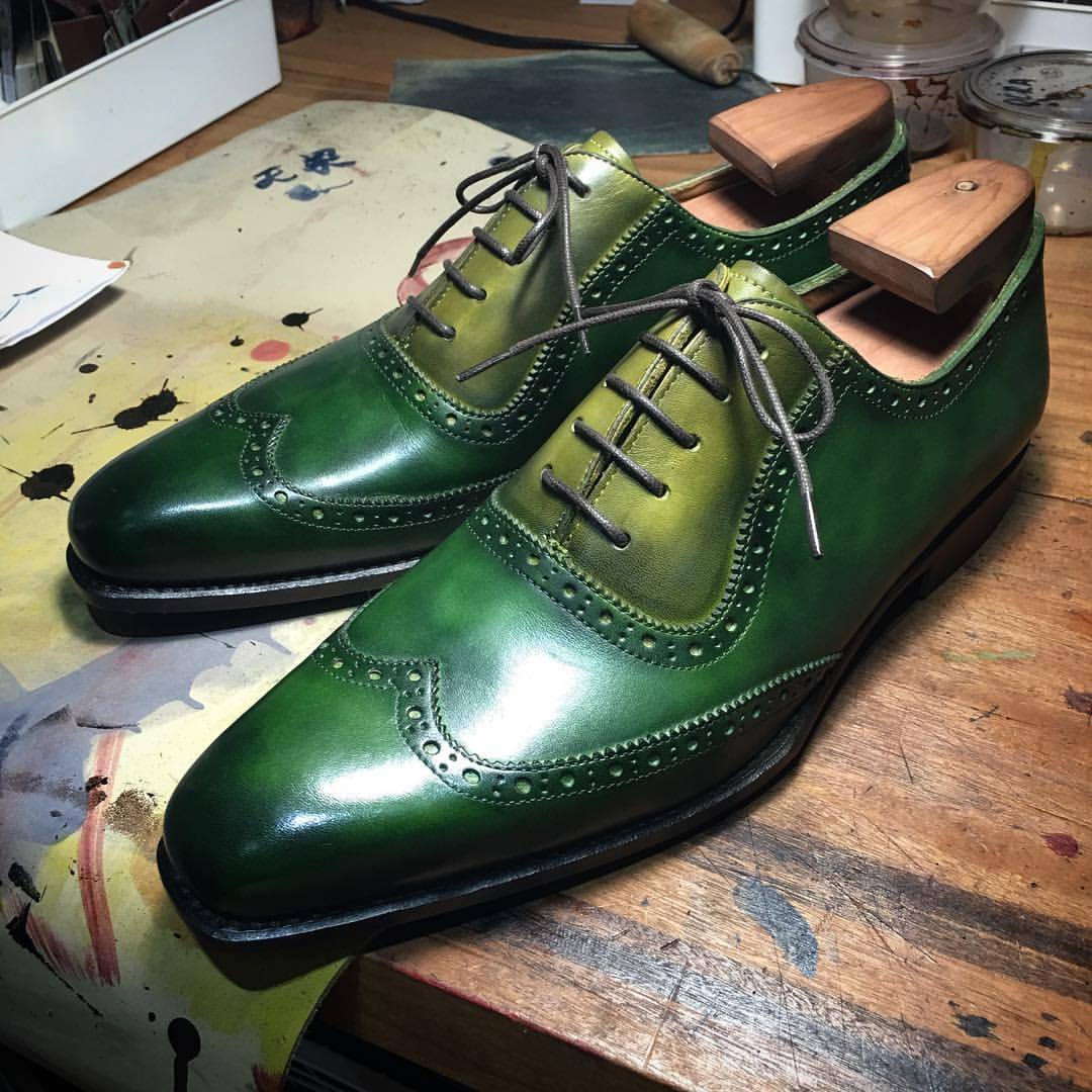 Ed Et Al Shoemakers (Singapore) — For the love of green. #edetalsg (at ...
