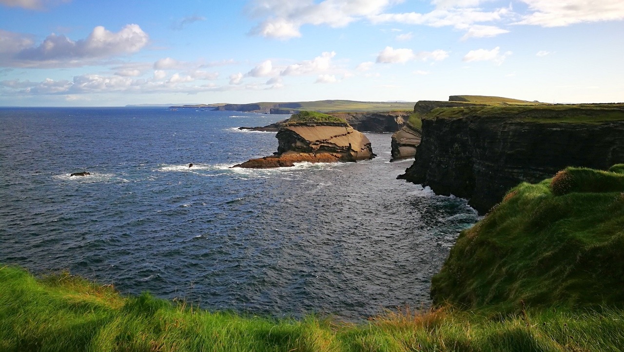 <p>Castle Head coast près de Killee, Co. Claire - photo David Gourdant</p>