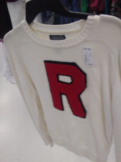 shiftythrifting:50s team rocket shirt! I would have gotten it...