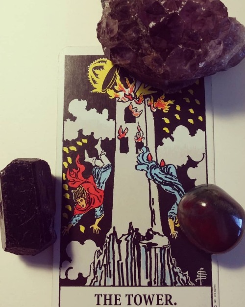 shinto-witch:The tower is one of the more dreaded cards, and...