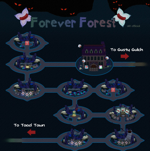 chipsdeluxe:A Map of Forever Forest!