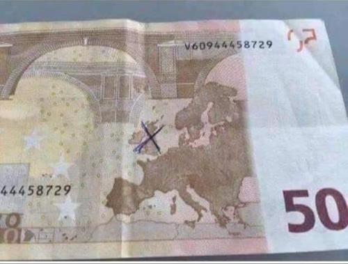 fakehistory:First look at the new 50 Euro note after Brexit...