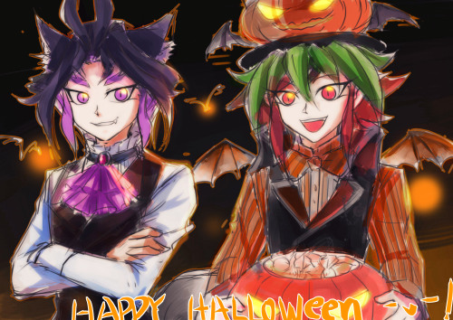 darkxyzduelist:HAPPY HALLOWEEN| 萌子 Permission granted by...