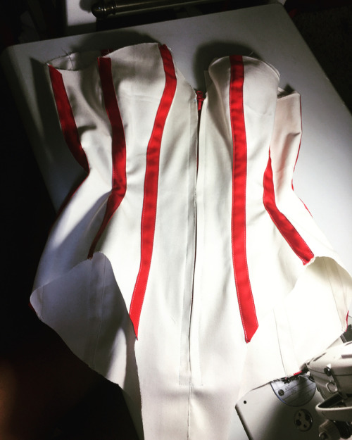 sinandsatin:Mocked up bodysuit my final custom creation before...