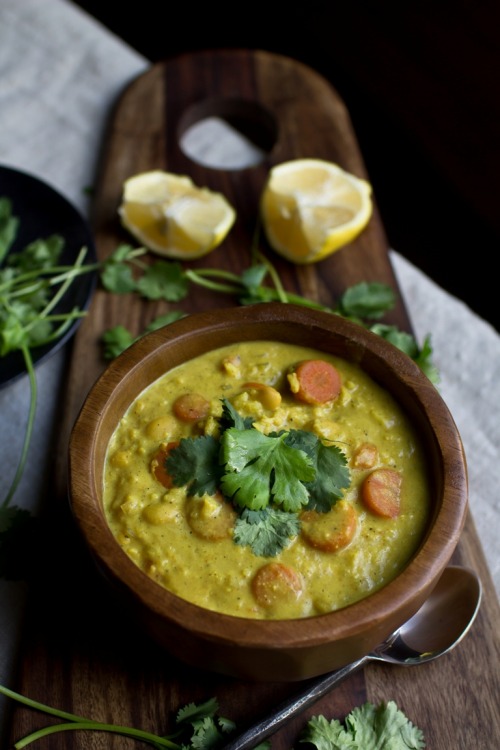 vegan-nummies:creamy curry rice soup | recipe