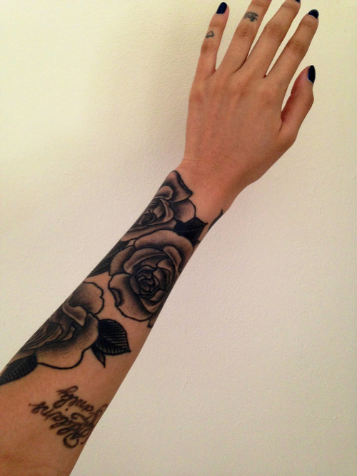 rose tattoos on Tumblr