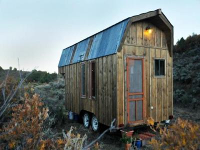 Rustic Cabin on Wheels