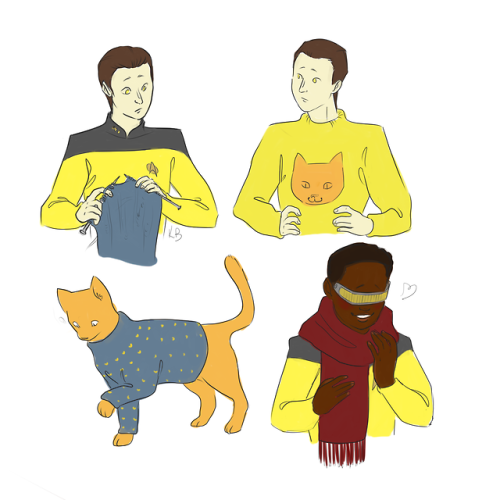 fawndoodle:i think data could knit very fast that’s my...