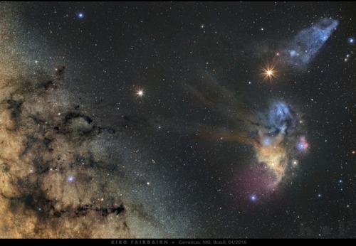 Saturn and Mars visit Milky Way Star CloudsPlanets, stars,...