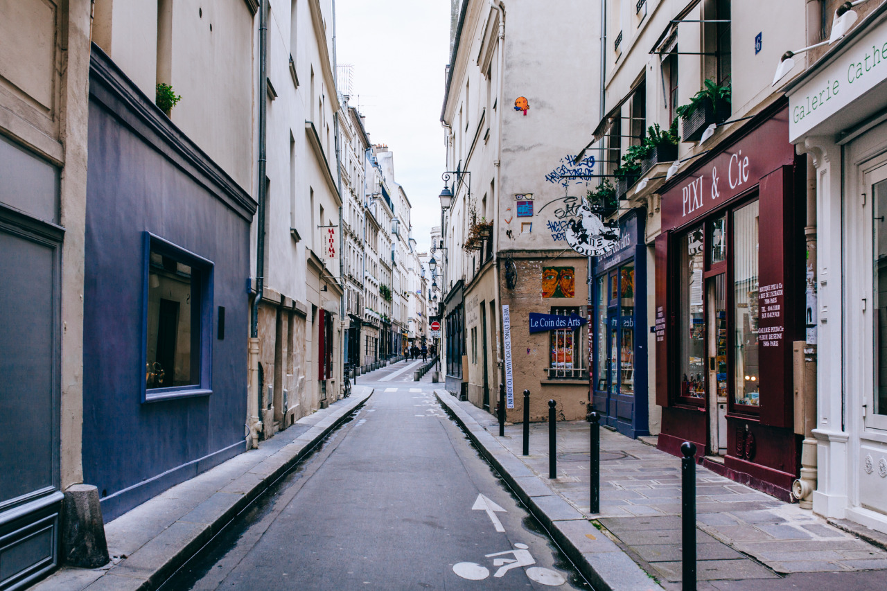 All Streets — Rue de l’Echaudé - Paris, France prints