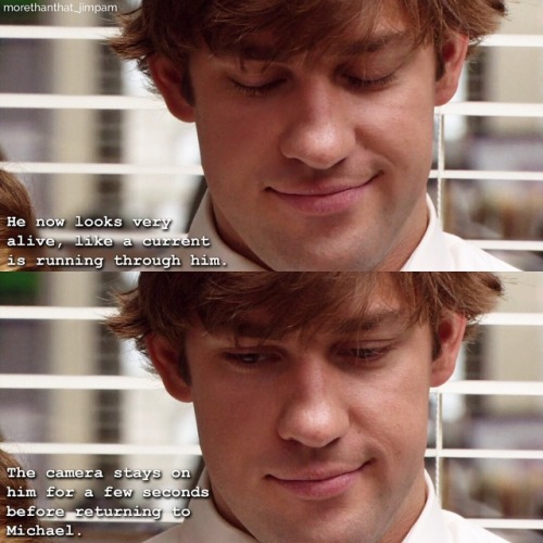 morethanthatfic:Love how this quintessential Jim & Pam scene...