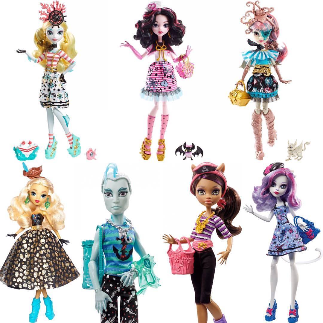 monster high shriek wrecked dolls