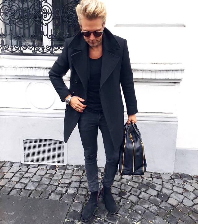 fashionvanity: Coat: Tiger of Sweden Jeans: H&M... - Men Street Style