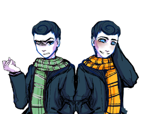 chanceenyer:some sprite editS of @af-answers Harry Potter AU...