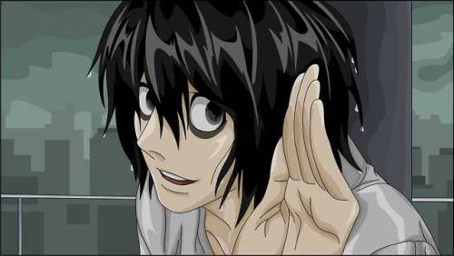 I seem to be a fan of Death Note. Epsecially L.