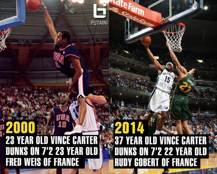 vince carter dunk france