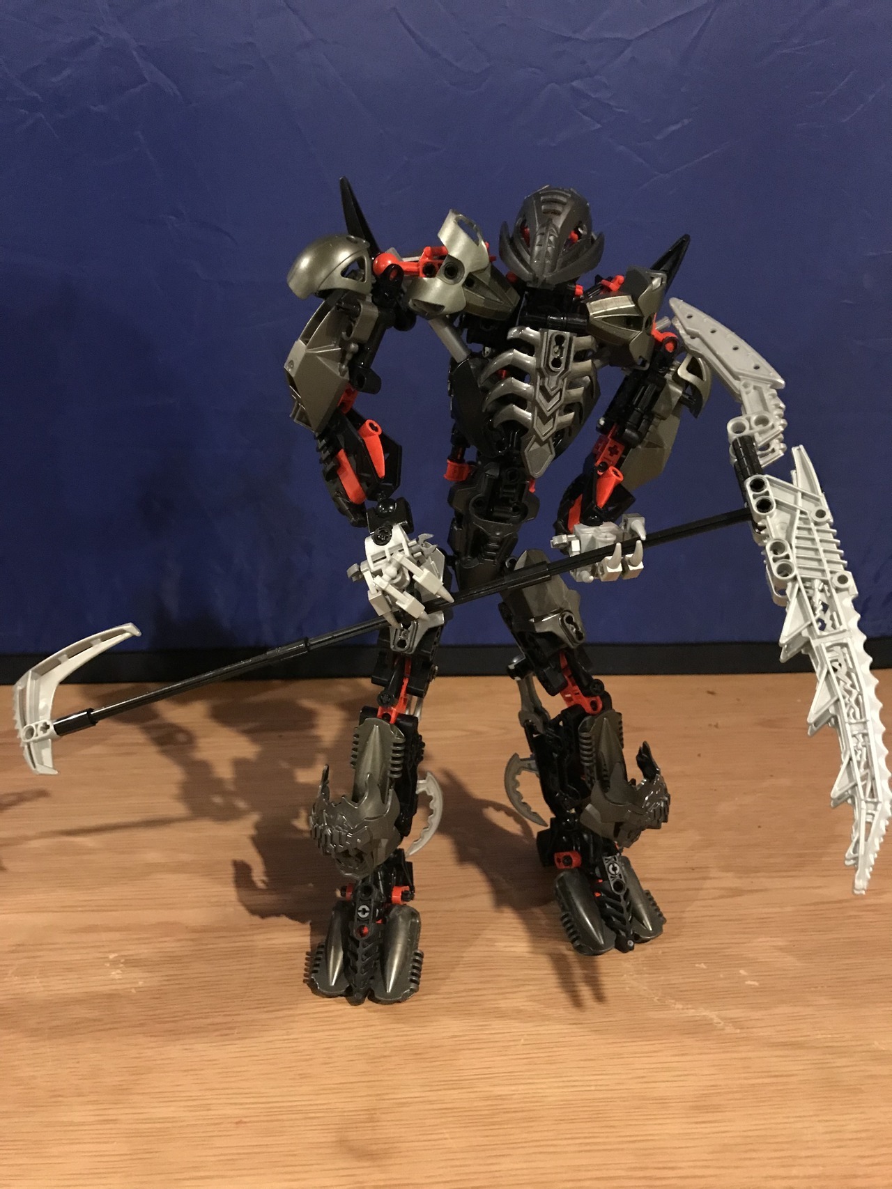 Makuta Teridax moc he will be in the stop motion...