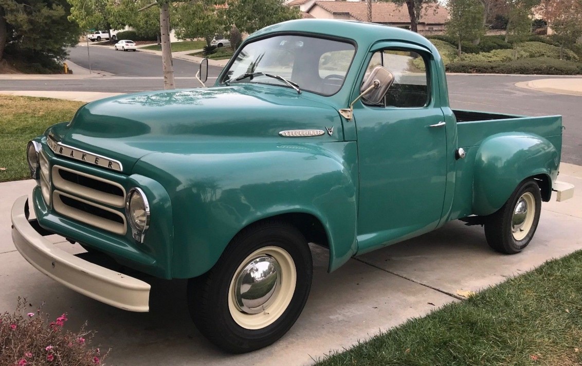 My Next Car | This 1955 Studebaker E7 pickup in Saginaw Green is...