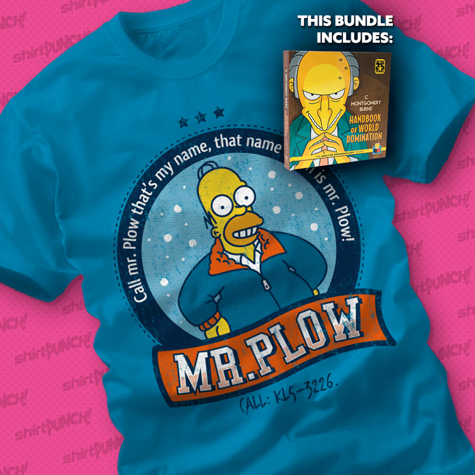 mr plow t shirt