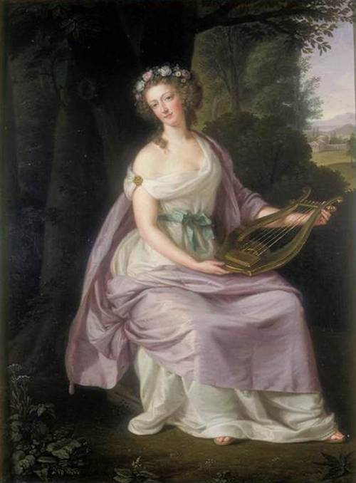centuriespast:
“ GUTTENBRUNN, Ludwig
Marie Antoinette as Erato
1788
Oil on canvas
Palazzo Coronini Cronberg, Gorizia
”