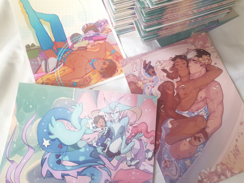 lanceanthology:The postcards have arrived and they turned out...