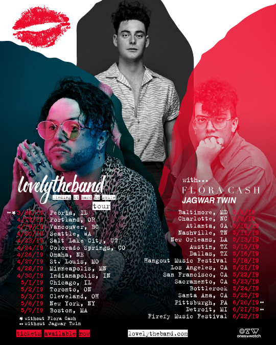 Ones To Watch Presents lovelytheband 'the finding it hard to smile