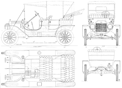 Use The Form Below To Delete This Ford Model T Blueprint