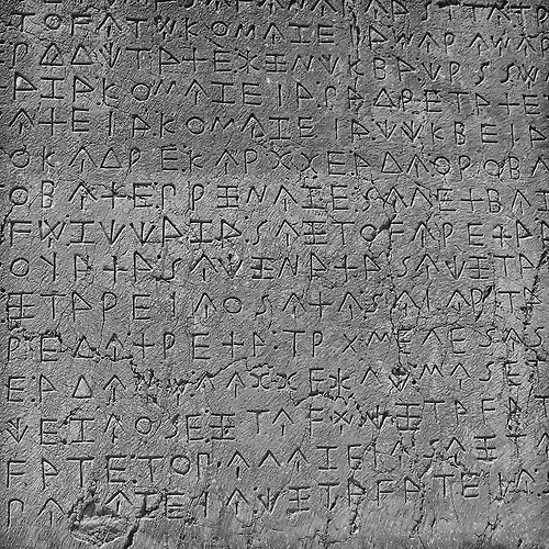 stele Lycian Stone