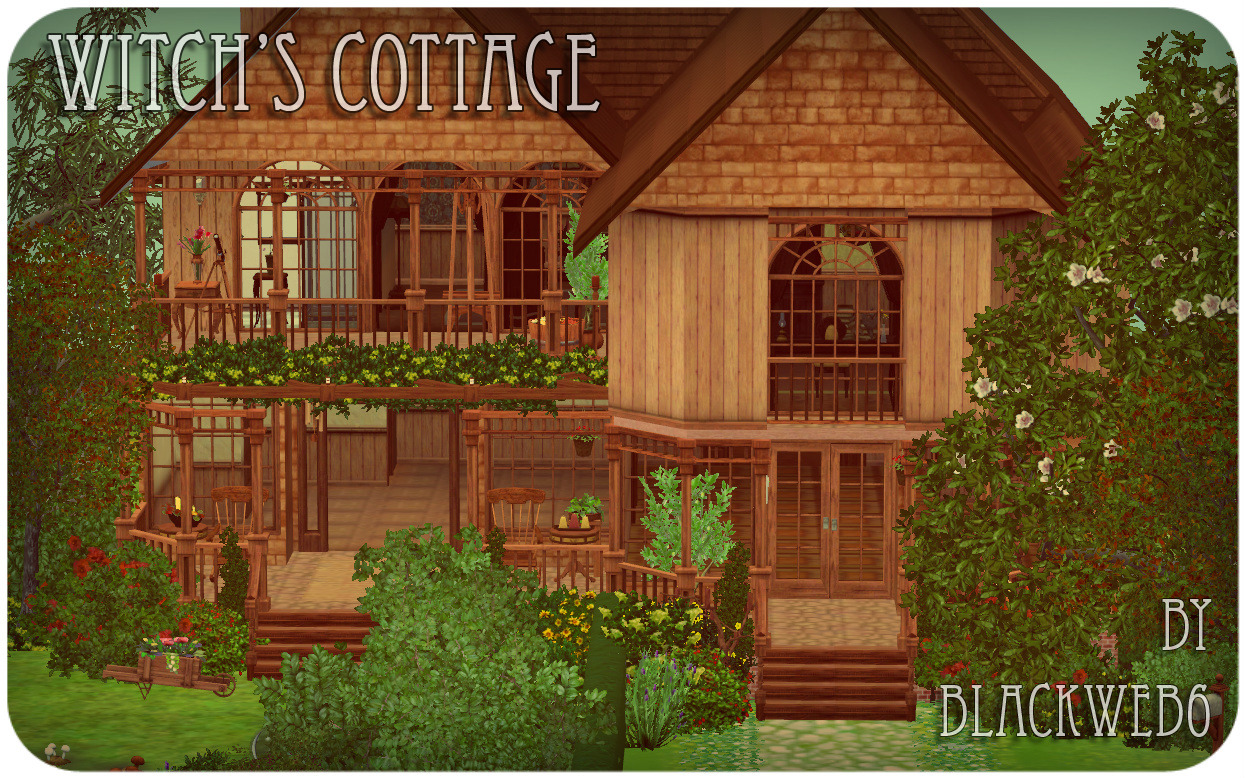 B L A C K C A T S I M S Witch S Cottage 400 Follower Gift By