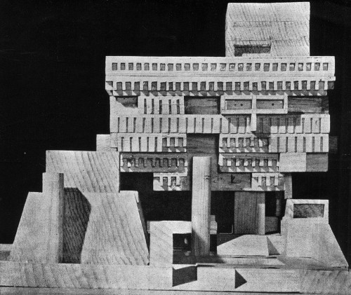 Civic Centre, New Delhi, India, Competition Entry, Second Prize, 1966(Ram Sharma)