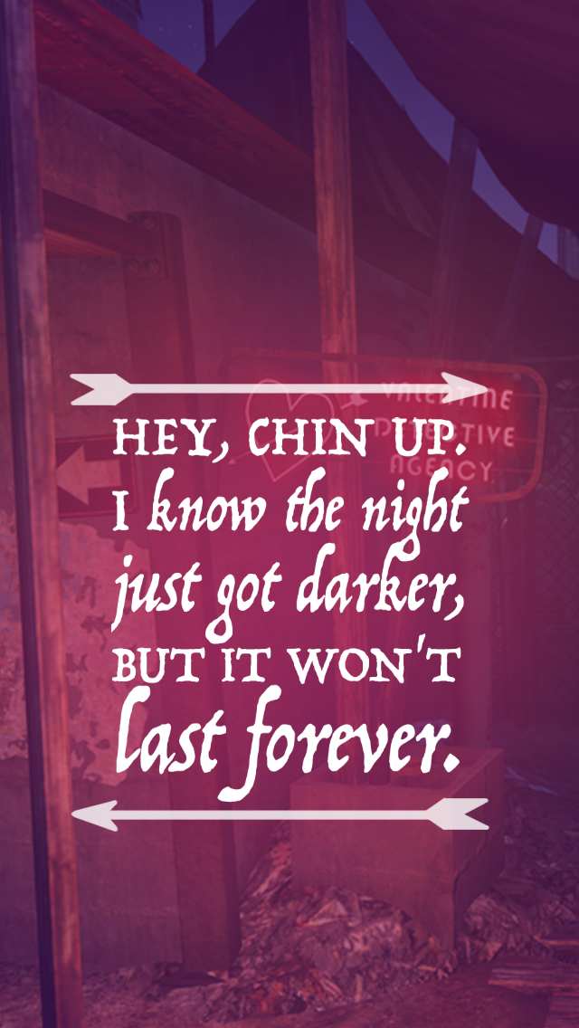 nick valentine quote lockscreens from fallout 4,... - just another ...