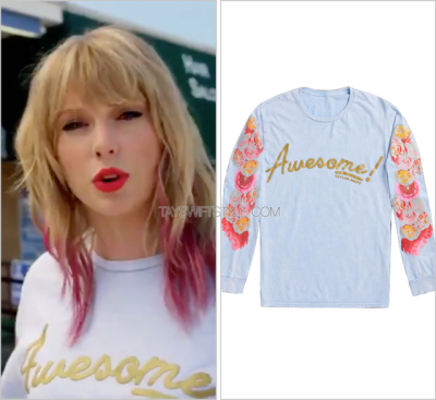 taylor swift awesome sweatshirt