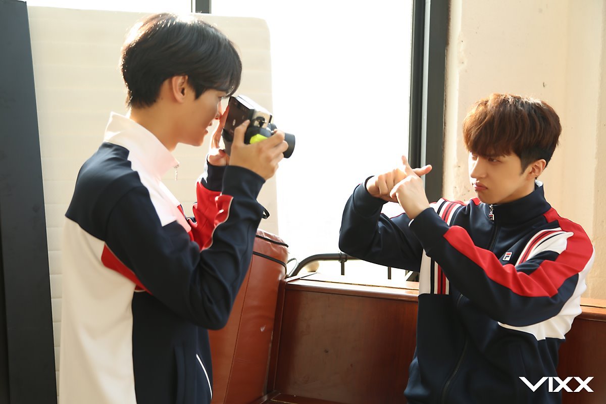 Taek me to the paradise of VIXX — VIXX FILA photo shoot Taek me to the paradise of VIXX — VIXX FILA photo shoot
