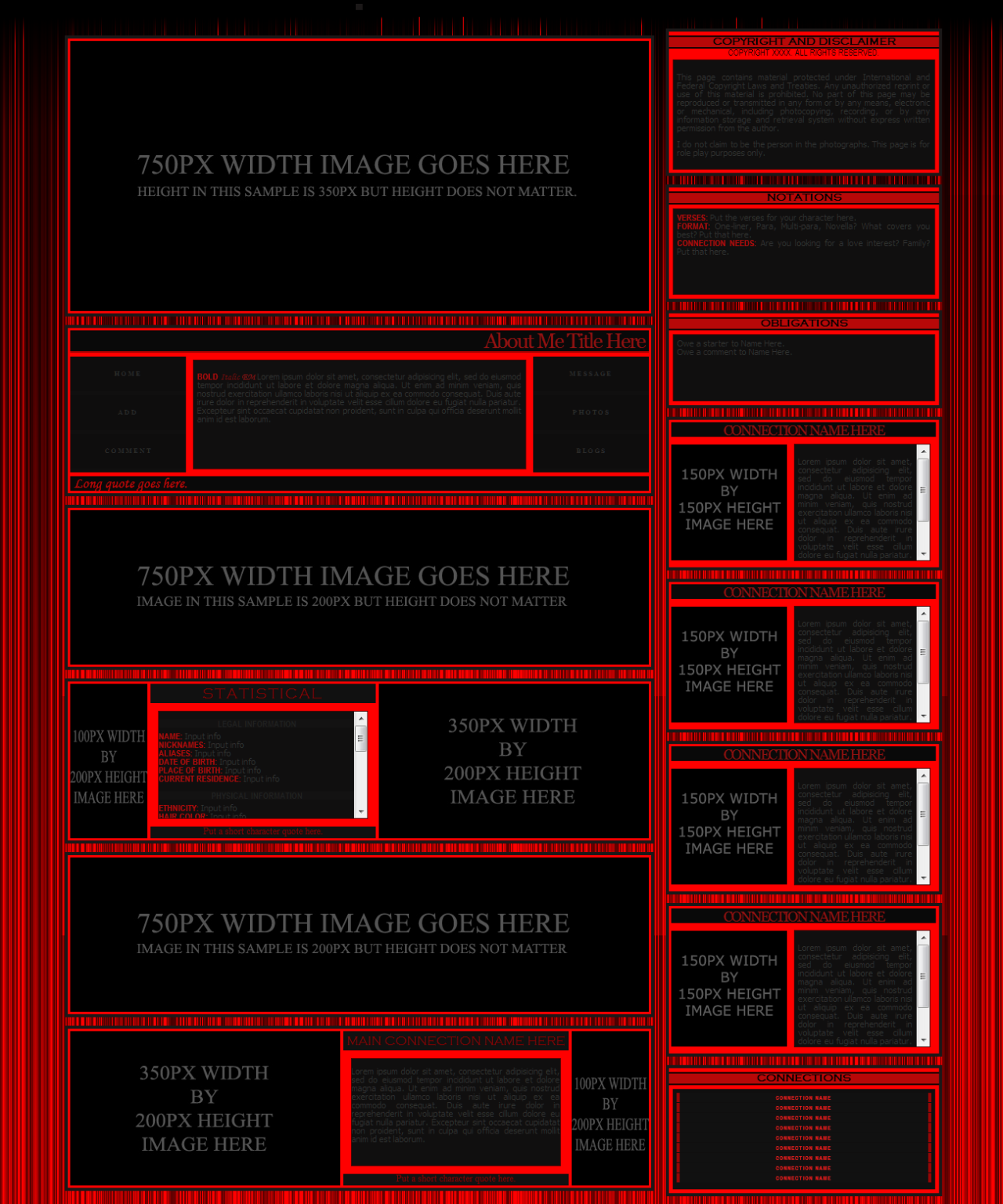 Vicarious Role Play Layouts: Photo