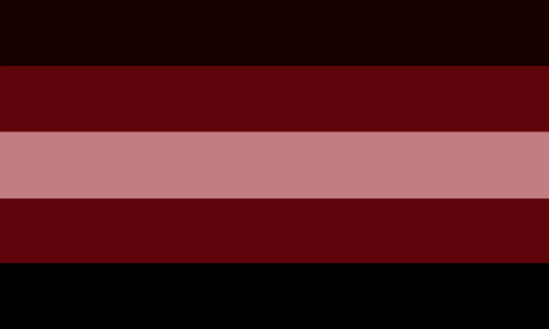 latinesbian:Vampire Trans Flag!requested by anon, fangs...