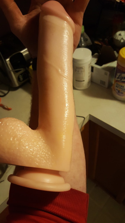 fwcouple98023:New toys= fun night. The giant dildo made...