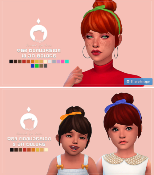 Ikari-Sims’ Bound-Up Bow Hairs