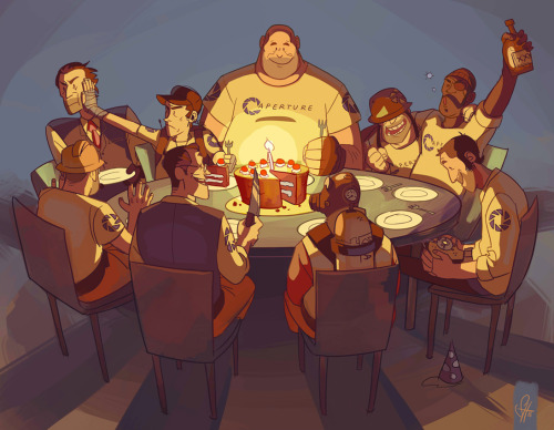 tf2butgay:I love it!But what’s sniper got under the table...