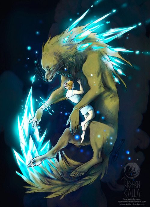 beast monster nightmare monster boyfriend nighttime artists on tumblr Artists of Tumblr art
