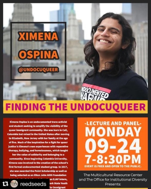 Tomorrow! Join us with @undocuqueer at 7 pm; free and open to...