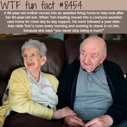 wtf-fun-factss:You never stop being a mum - WTF fun facts