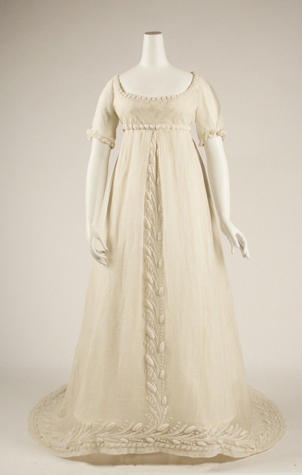 Dress, 1804 - 1814. Cotton. French. | THE MET