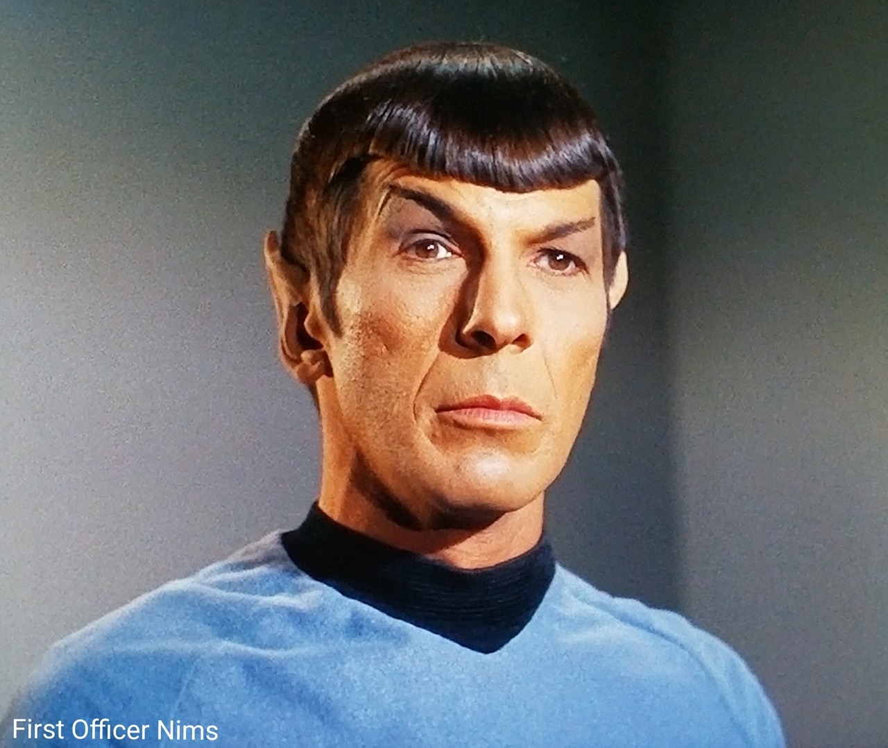 First Officer Nims - Leonard Nimoy as <b>Spock</b> in &quot;Obsession&quot; s2 e13...