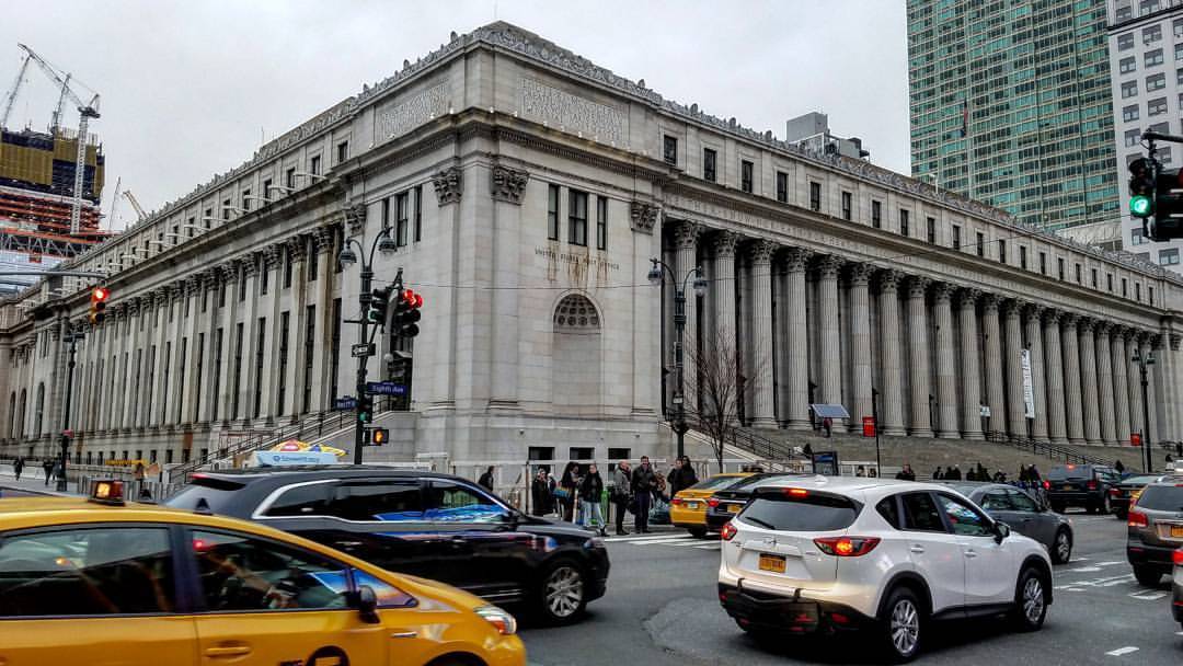 post office 34th st & 8th ave nyc